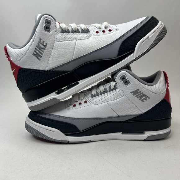 Nike Shoes Air Jordan 3 Retro NRG “Tinker Hatfield/Fire Red” 2023 - Picture 3 of 8